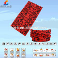 LSB-0127 Ningbo Lingshang 100% Polyester multifunktionale Outdoor-Hals nahtlose Röhre Kopfbedeckung Bandana Stoff